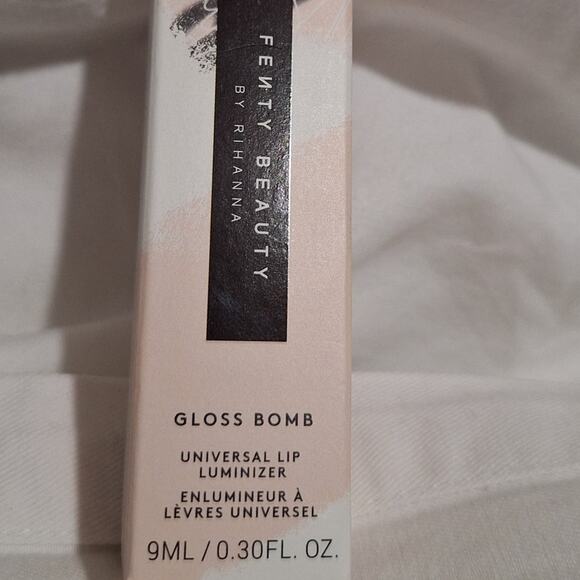 Fenty Beauty by Rihanna Gloss Bomb Lip Luminizer Fenty Glow 0.3 oz NIB - Picture 9 of 10